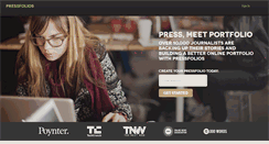 Desktop Screenshot of pressfolios.com